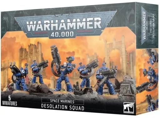 ミニチュアゲーム　スペースマリーン： デソレイション・スカッド 「ウォーハンマー40000」 (Space Marines： Desolation Squad) [48-74] 中古】ミニチュアゲーム スペースマリーン： デソレイション