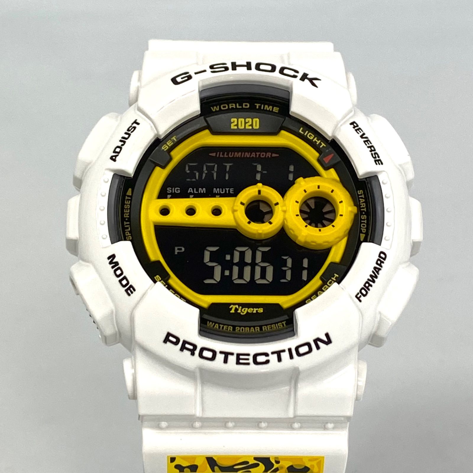 希少・美品】カシオ G-SHOCK ジーショック GD-100HTG20-7JR 阪神