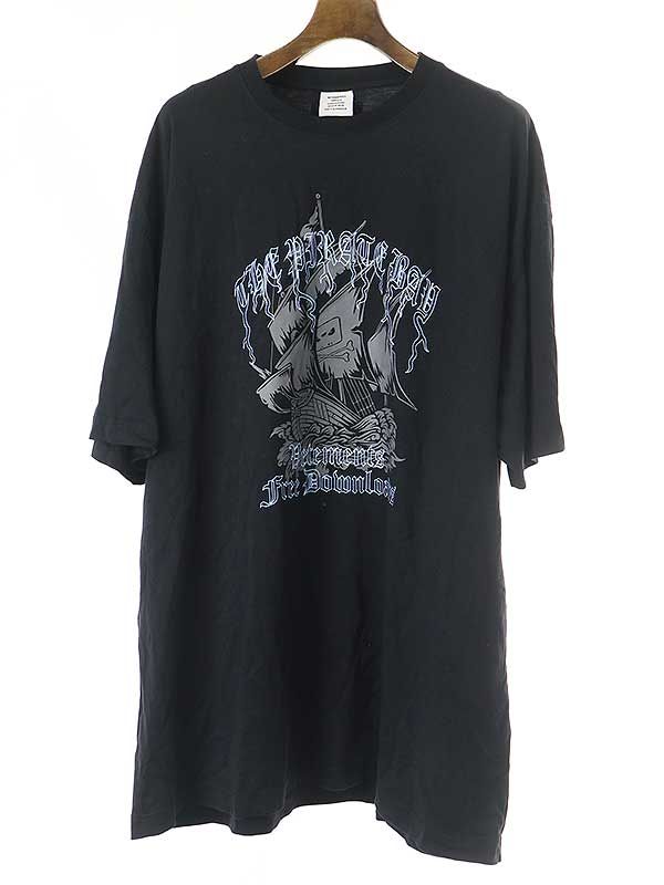 VETEMENTS ヴェトモン 19AW PIRATE TEE パイレーツプリントT