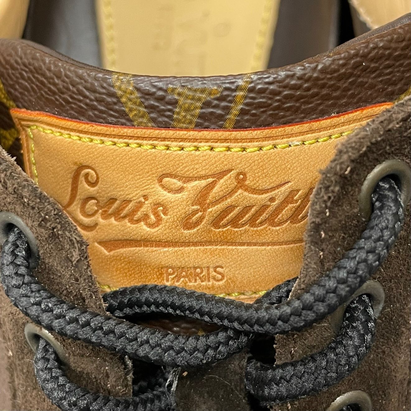 LOUIS VUITTON ルイヴィトン モノグラム スエード コンビスニーカー 楽天市場】ルイヴィトン Louis Vuitton モノグラム スエード