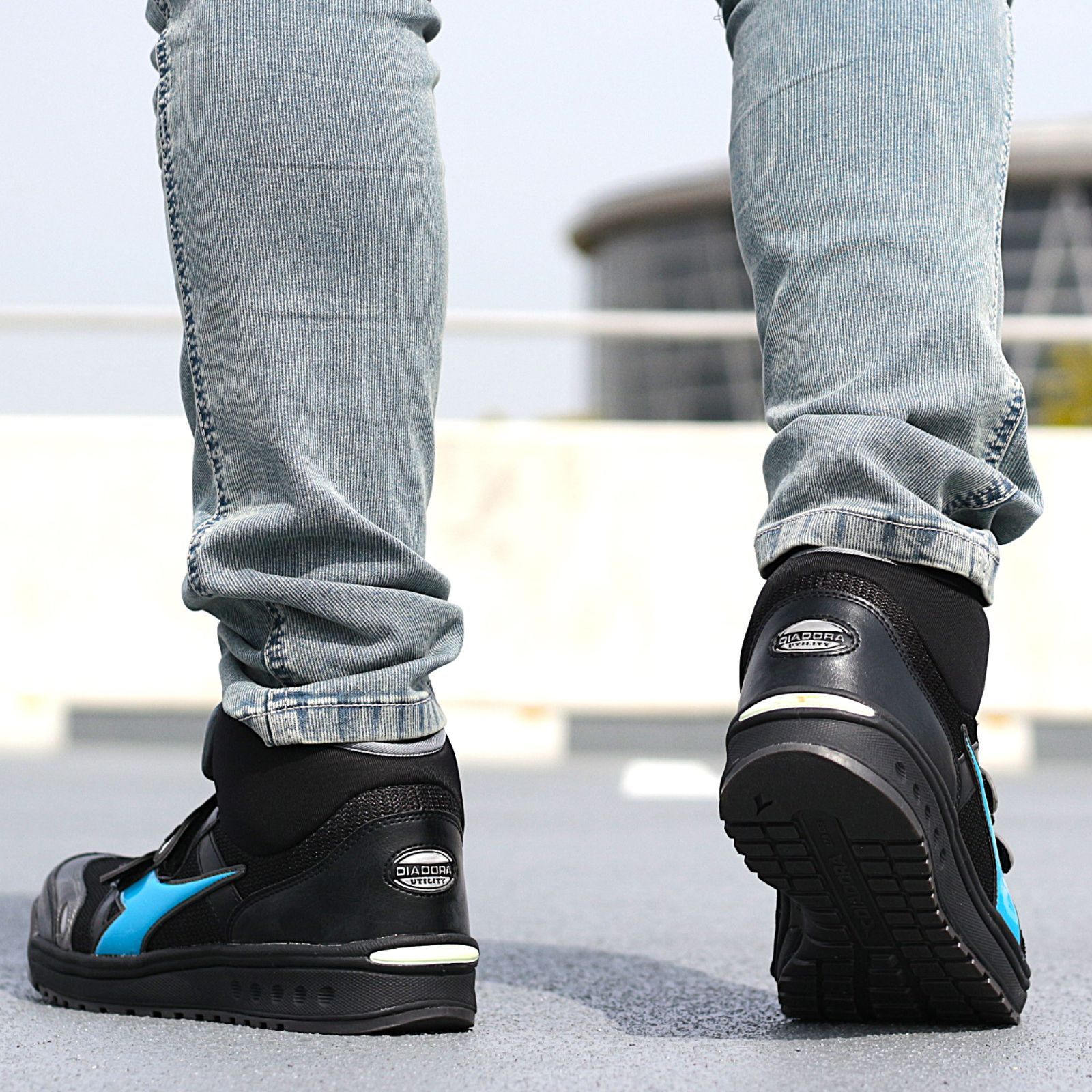 DIADORA AT244C ディアドラ　安全靴　新品 ディアドラ ミドルカット 【アルバトロス メッシュ】 AT244C 限定生産