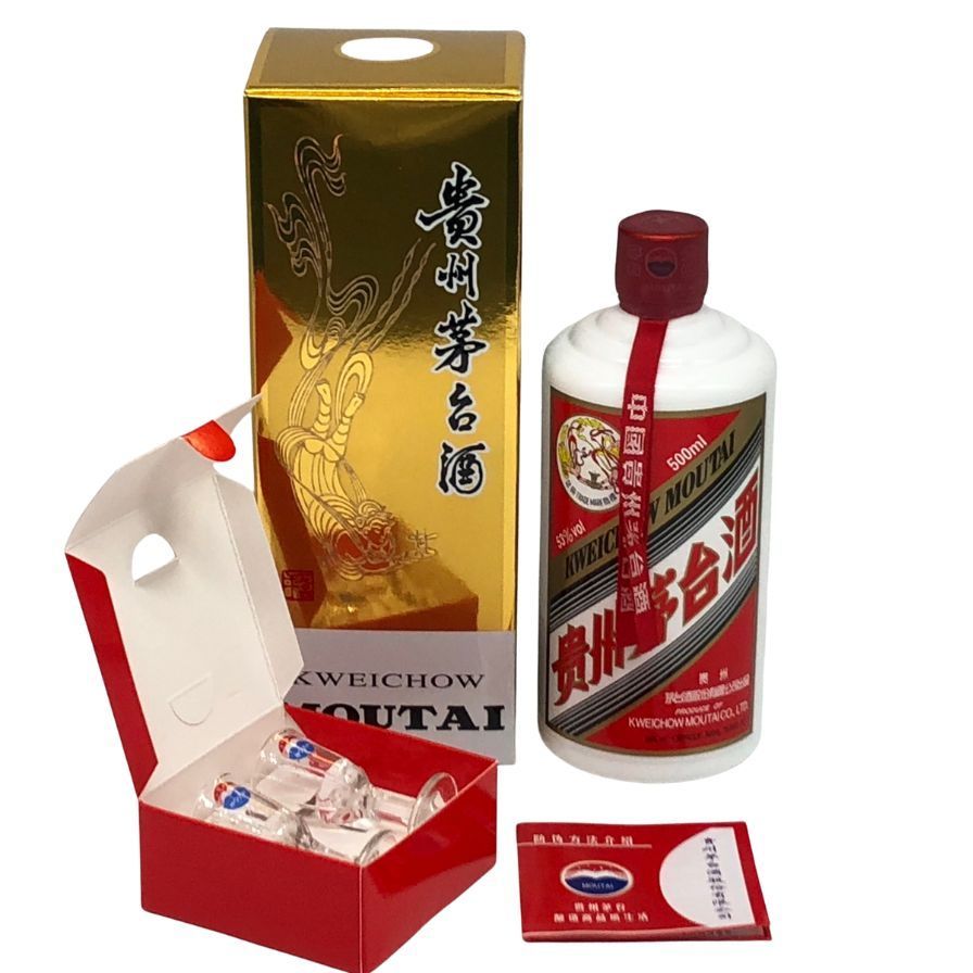 Moutai 2024年製 53% 500ml 1本 グラス付き 茅台 Moutai 500ml 53% 2024年 新品未開封 白酒 マオタイ - メルカリ