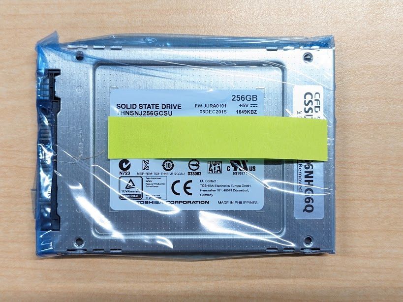 CFD販売　256GB MLC SSD SATA 6Gb/s 2.5” S6TNHG6Q　CSSD-S6T256NHG6Q