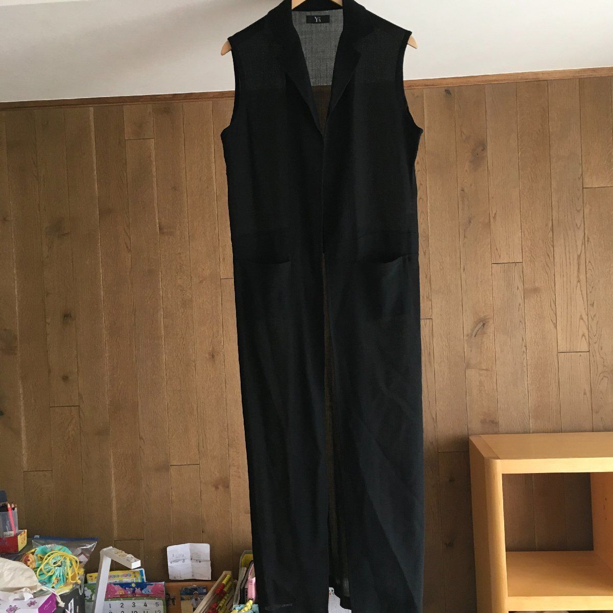 Y sワイズ Yohji Yamamotoヨウジヤマモト ロング ジレ ベスト