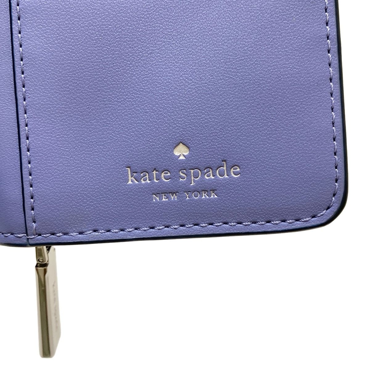 Kate Spade ケイトスペード　ブルー系　ミディアム折財布 ケイトスペードニューヨーク kate spade new york Kate spade