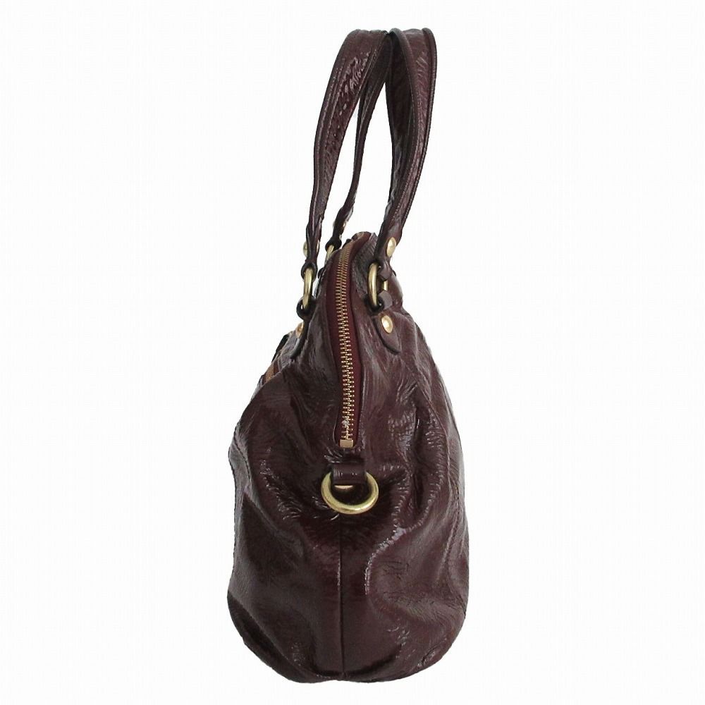 COACH コーチ 18718 ポピー エナメル 2WAY ハンドバッグ ショルダー 