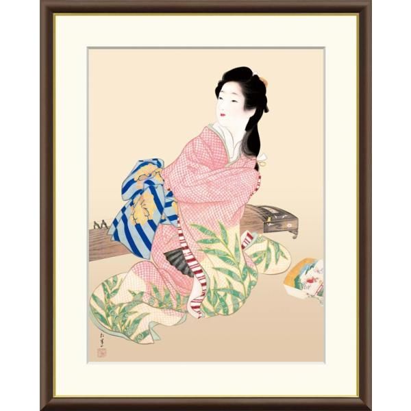 高精細デジタル額装版画 日本の名画 上村松園 (うえむら しょうえん