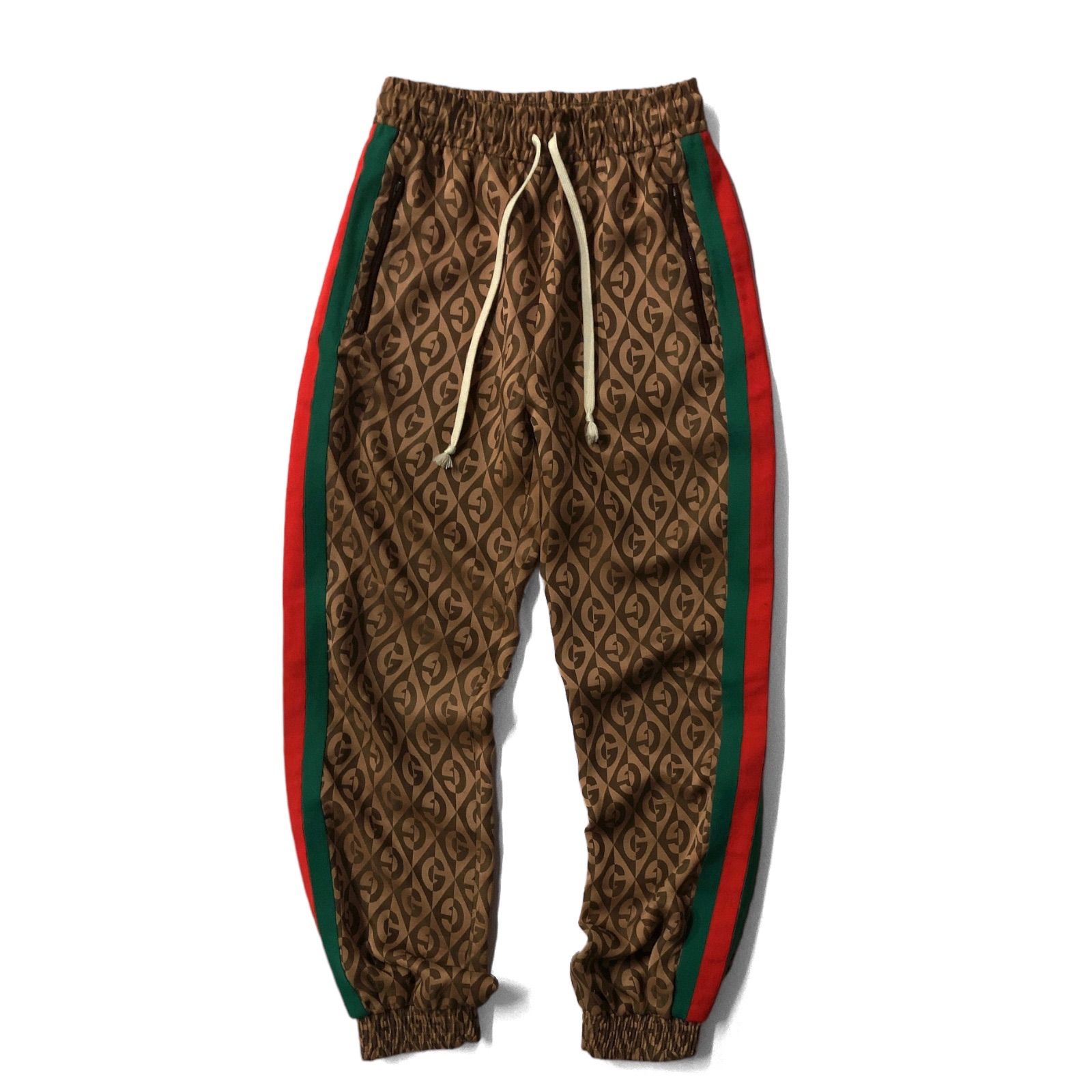 中古品】19-20AW GUCCI グッチ G rhombus jogging pant 596001 XJBUT