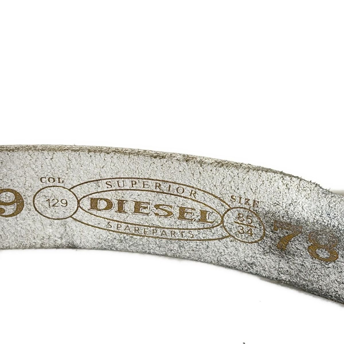 DIESEL ベルト レディース 85サイズ リバーシブル 白 茶 楽天市場】diesel ベルト 85の通販