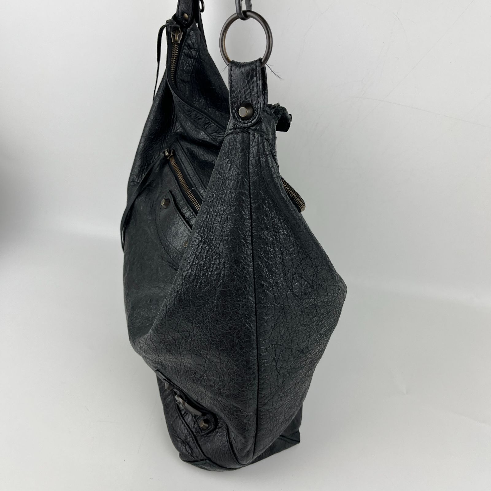 中古】BALENCIAGA バレンシアガ クラシック ショルダーバッグ 斜め掛け 