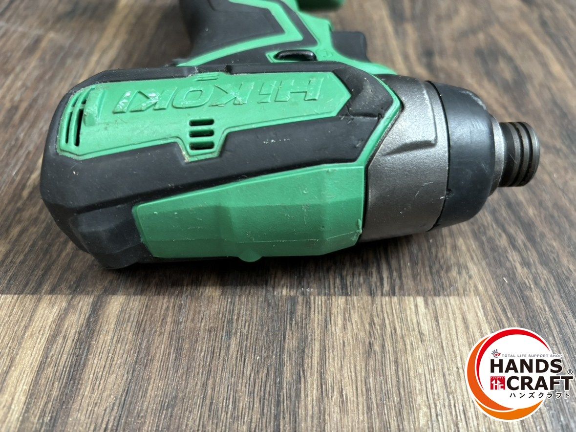【中古】HIKOKI　18V用　コードレスインパクトドライバー　WH18DB　本体のみ【ハンズクラフト熊本けやき通り店】 中古】HIKOKI 18V用 コードレスインパクトドライバー WH18DB 本体のみ