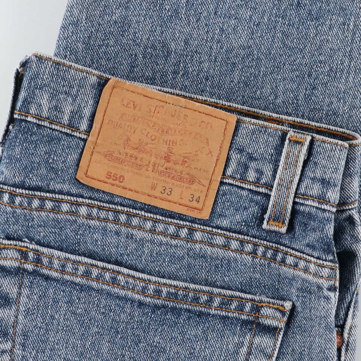 古着 90年代 リーバイス Levi's 550 テーパードジーンズ デニムパンツ