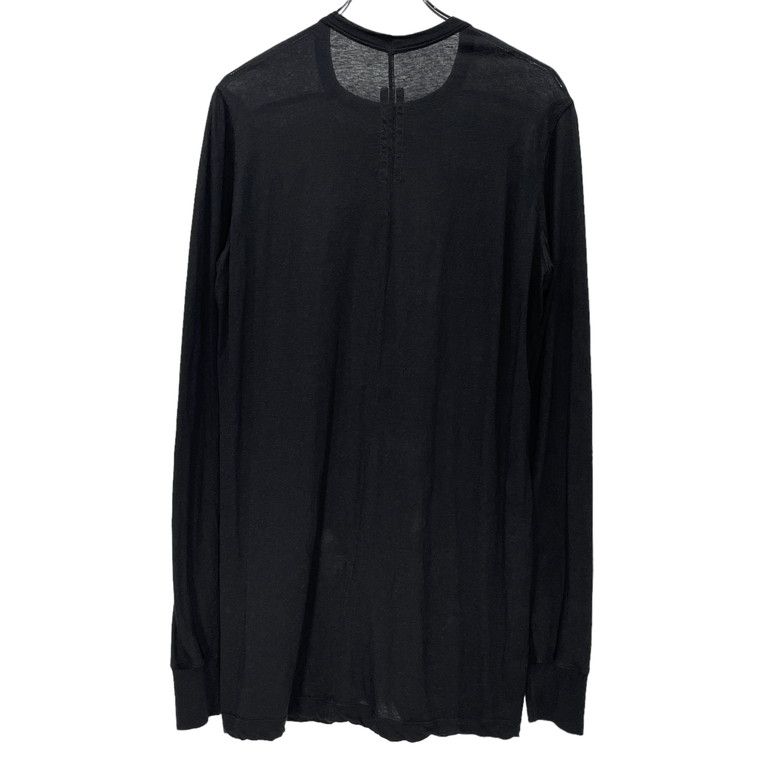 Rick Owens 22SS LEVEL LS T コットンヘンプ天竺リブカットソー 長袖 ...