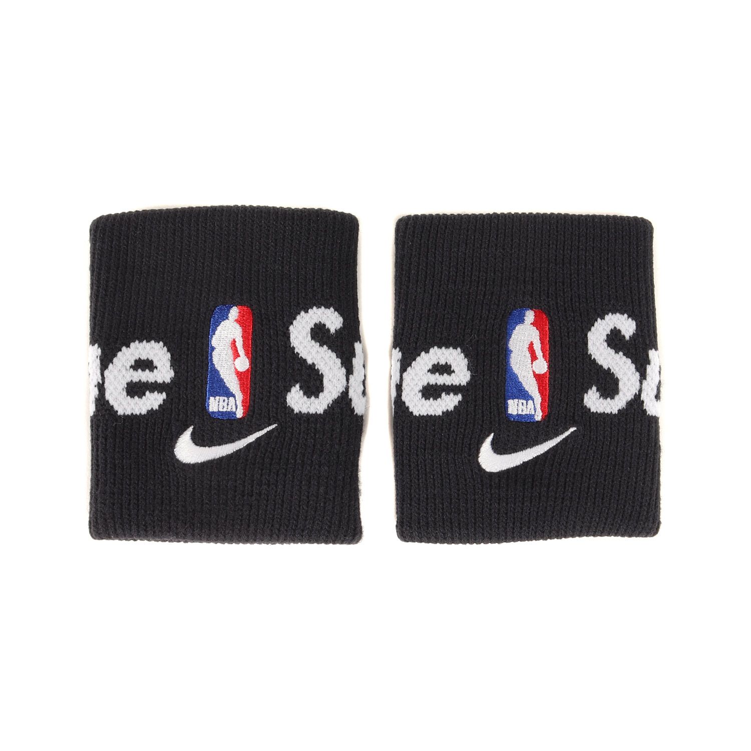 新品同様 Supreme シュプリーム NIKE NBA リストバンド(Wristband) ブラック 黒 ナイキ コラボ バスケ アイテム ファッション 雑貨 小物【メンズ】