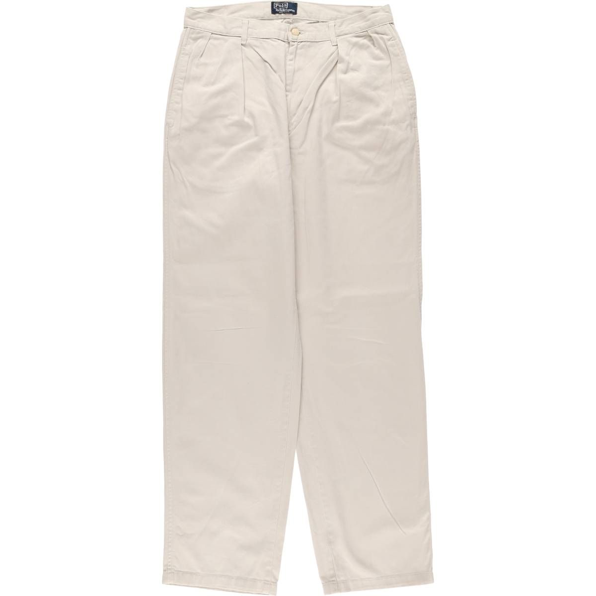 古着 90年代 ラルフローレン Ralph Lauren POLO by Ralph Lauren ツータック チノパンツ メンズw31相当 ヴィンテージ|eaa581202