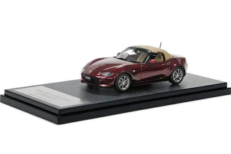 ロードスター　ND アーティザンレッド　35周年特別仕様車　1/43 マツダ特注 1/43 ND ロードスター 35周年記念車 アーティザン