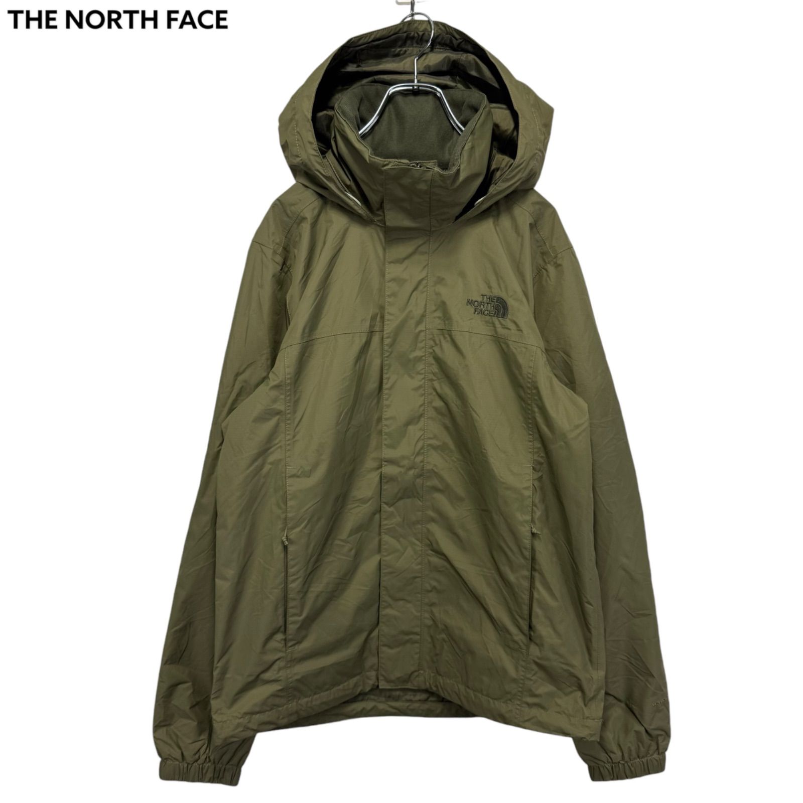 ノースフェイス ドライベント ナイロンジャケット 刺繍ロゴ 古着 US規格 THE NORTH FACE DRYVENT Logo Embroidery Nylon Jacket