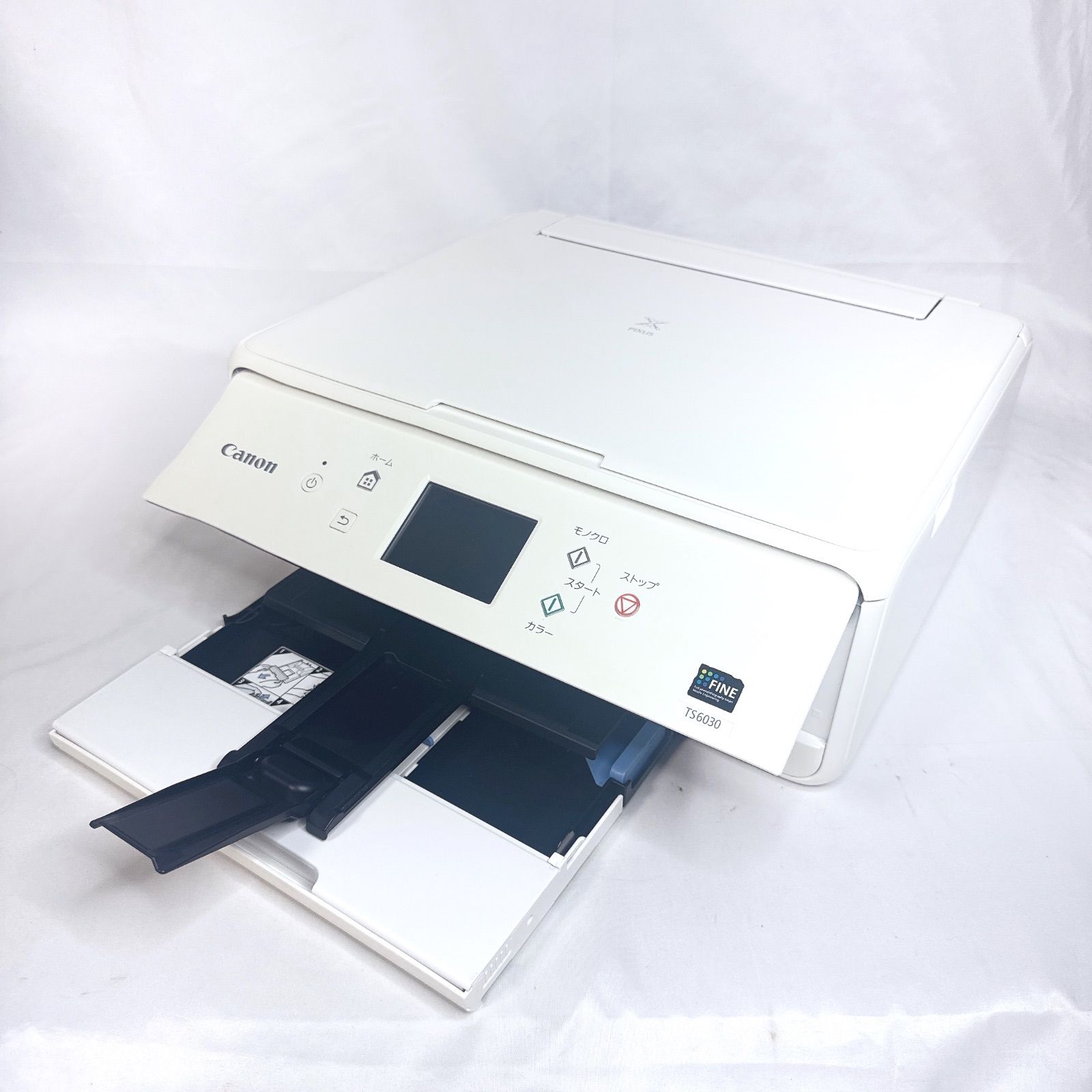 訳アリ】Canon PIXUS TS6030 WHITE インクジェットプリンター