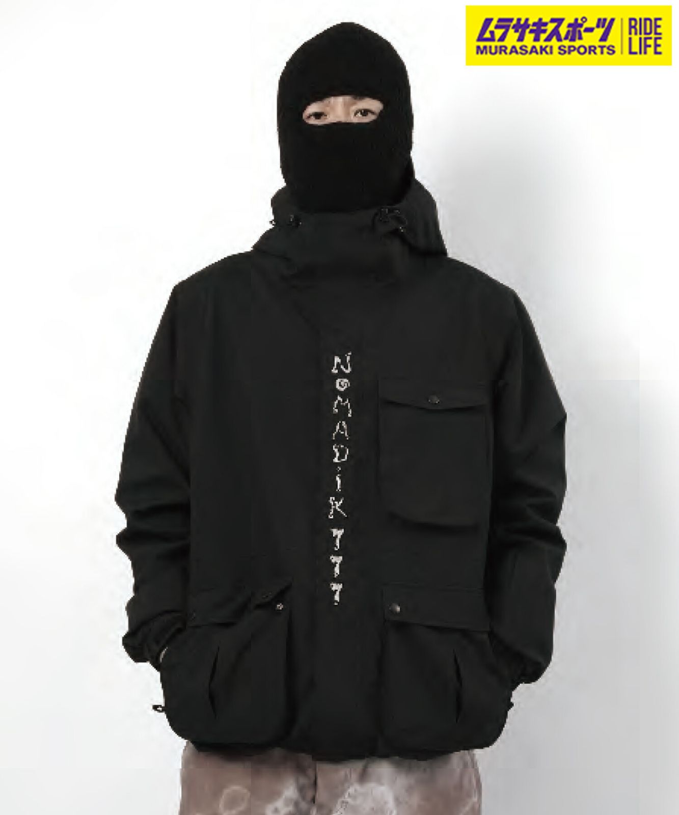 【ムラスポ公式】新品 NOMADIK ノマディック スノーボード ウェア ジャケット ユニセックス 國母和宏 JK 777 ムラサキスポーツ 24-25モデル LL B1