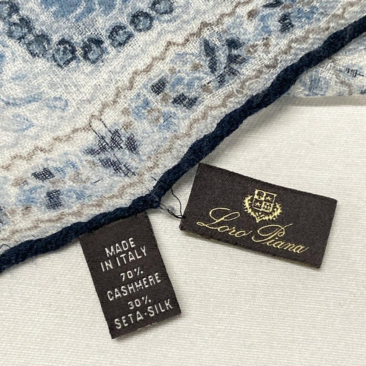 Loro Piana(ロロピアーナ) ストール(ショール) - アイボリー×ライト