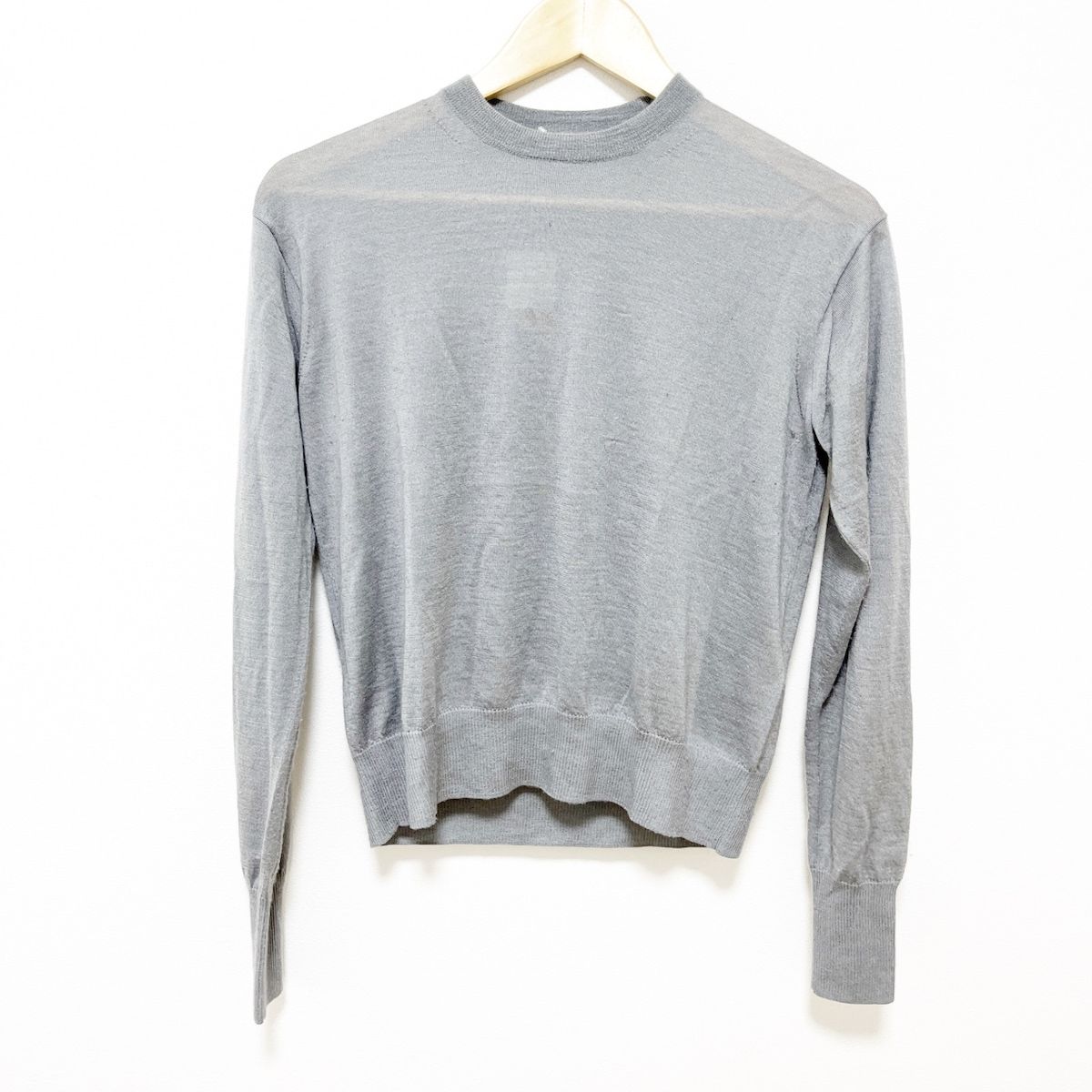 BLAMINK ブラミンク 長袖セーター サイズ36 S レディース - グレー