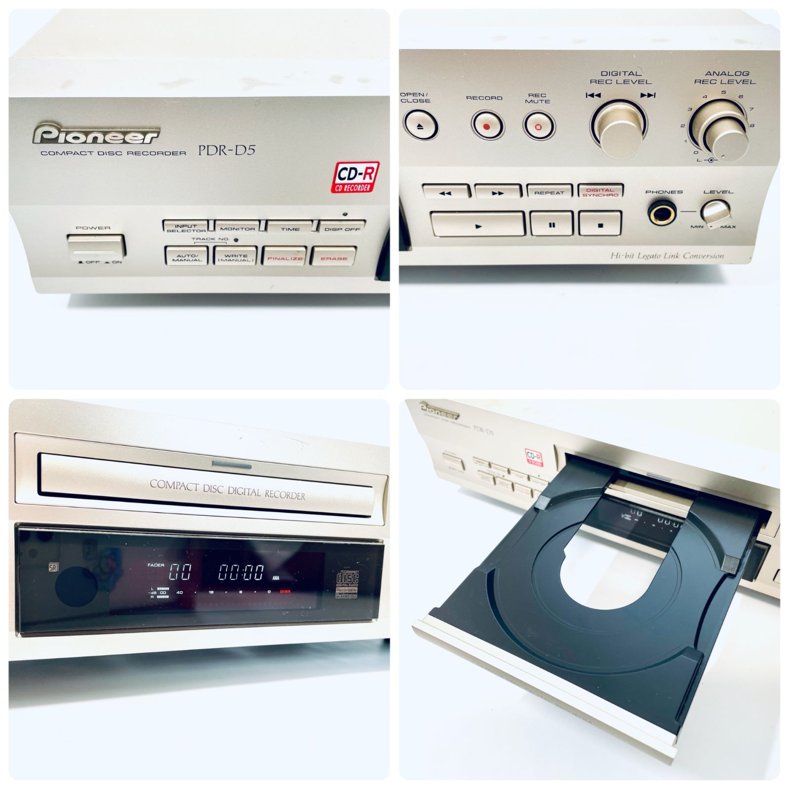 快適家電・スマホ・カメラ - Pioneer パイオニア PDR-D5 CD 快適家電・スマホ・カメラ - Pioneer パイオニア PDR-D5 CD