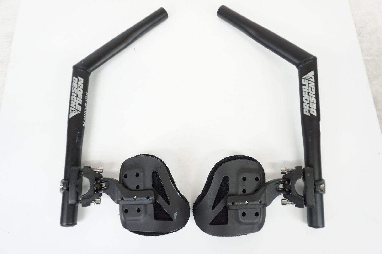 【美品】プロファイルデザイン 45AR TTバー DHバー Φ31.8 PROFILEDESIGN 「プロファイルデザイン」 SPLIT SECOND AI φ31.8 360mm