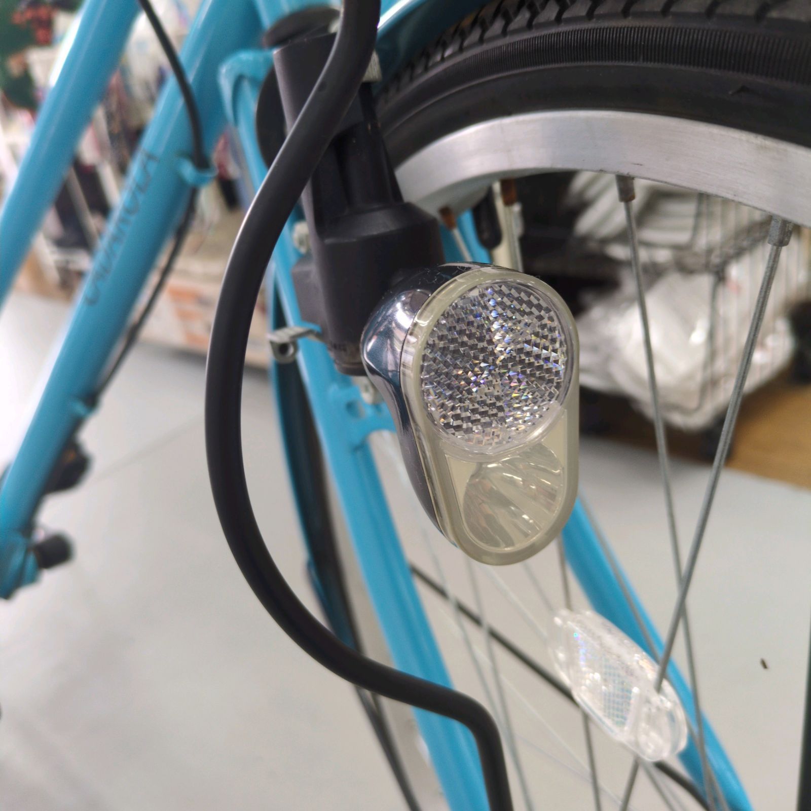 多少の小キズサビ使用感 軽快自転車