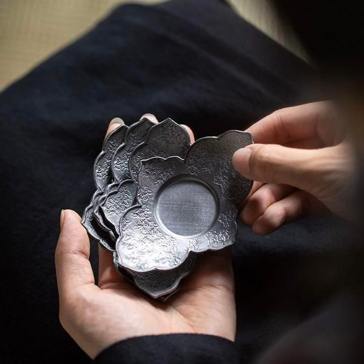 茶入れ　錫製　煎茶　茶器　茶道具 楽天市場】IwaiLoft Iron Art 煎茶道具 茶合 さごう 茶量 茶匙