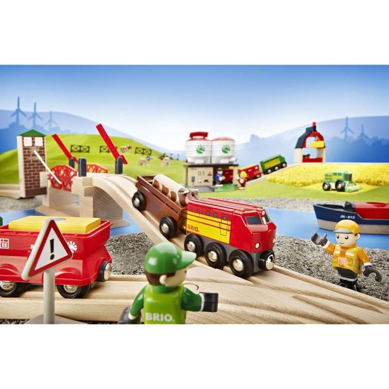 BRIO ブリオ リフティングブリッジ 33757 対象年齢 3歳~ おもちゃ 玩具 木製おもちゃ 木製レール レールセット プレゼント 誕生日|クリスマス