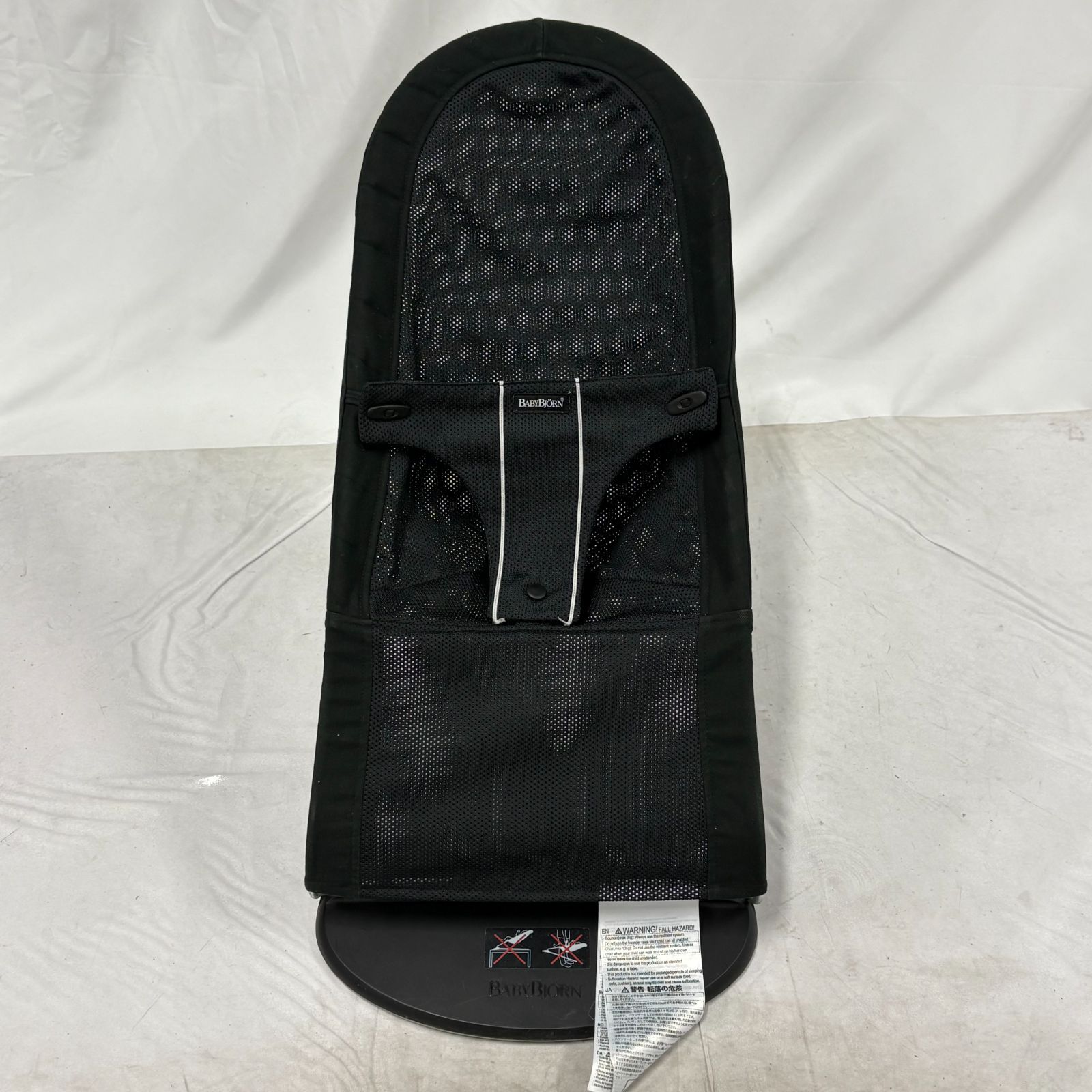 BABY BJORN バウンサー メッシュ ブラック 黒 - メルカリ