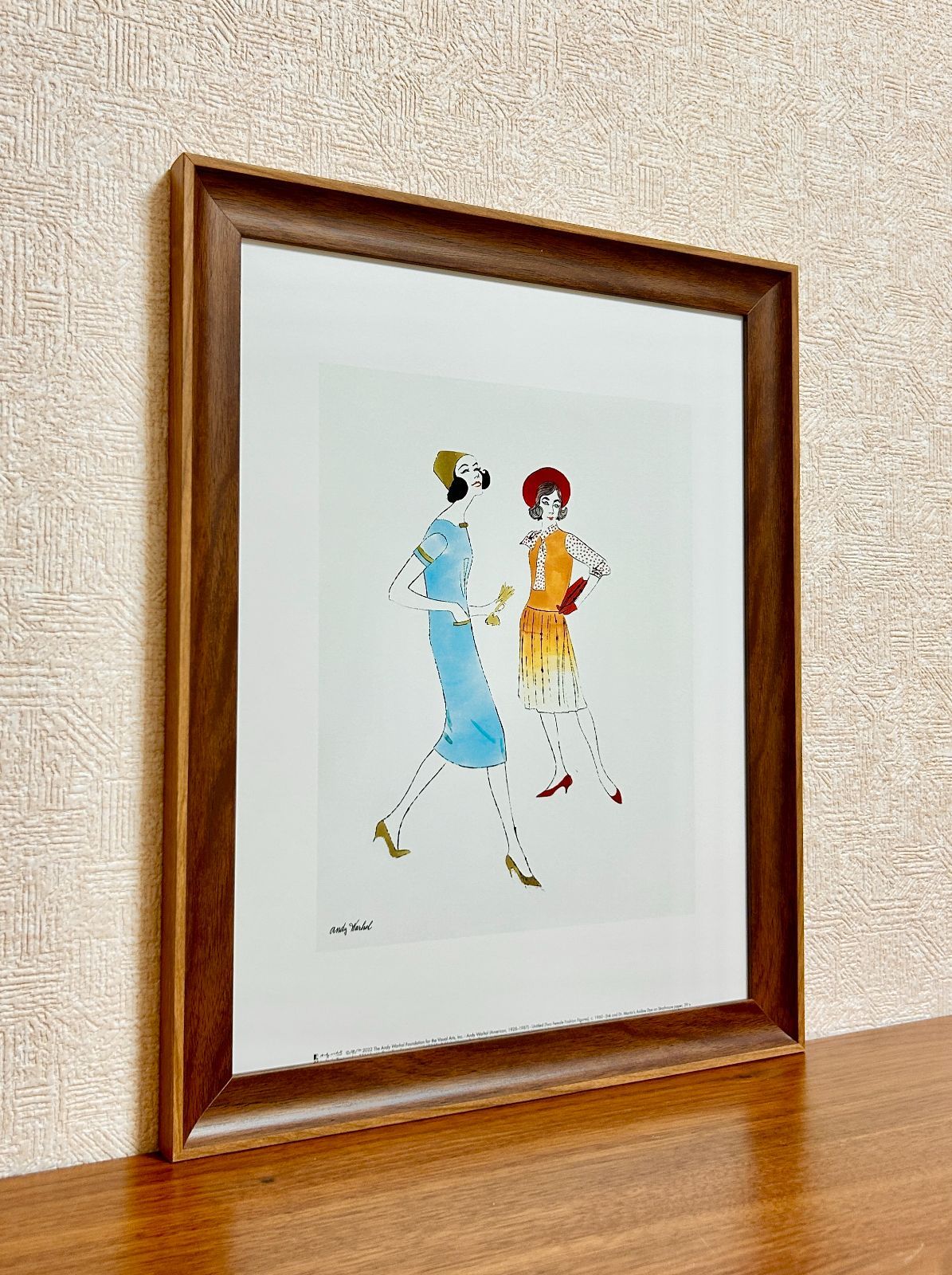 UNFINISH アンフィニッシュ　額縁　アート　ポスター 新品☆額縁付アートポスター(BRUCE MCGAW GRAPHICS)☆アンディ