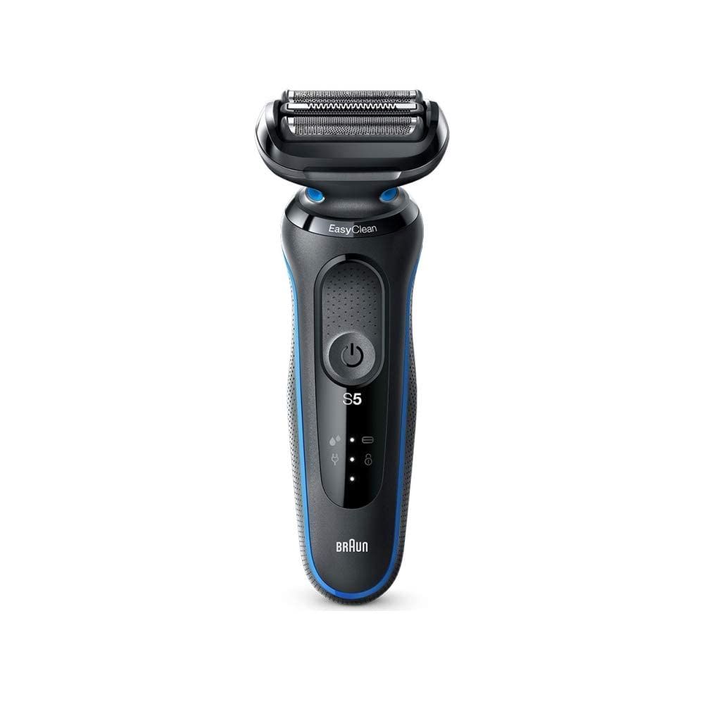 ブラウン(Braun) 50-B1000S(ブルー) 密着シリーズ5 充電式シェーバー 3枚刃