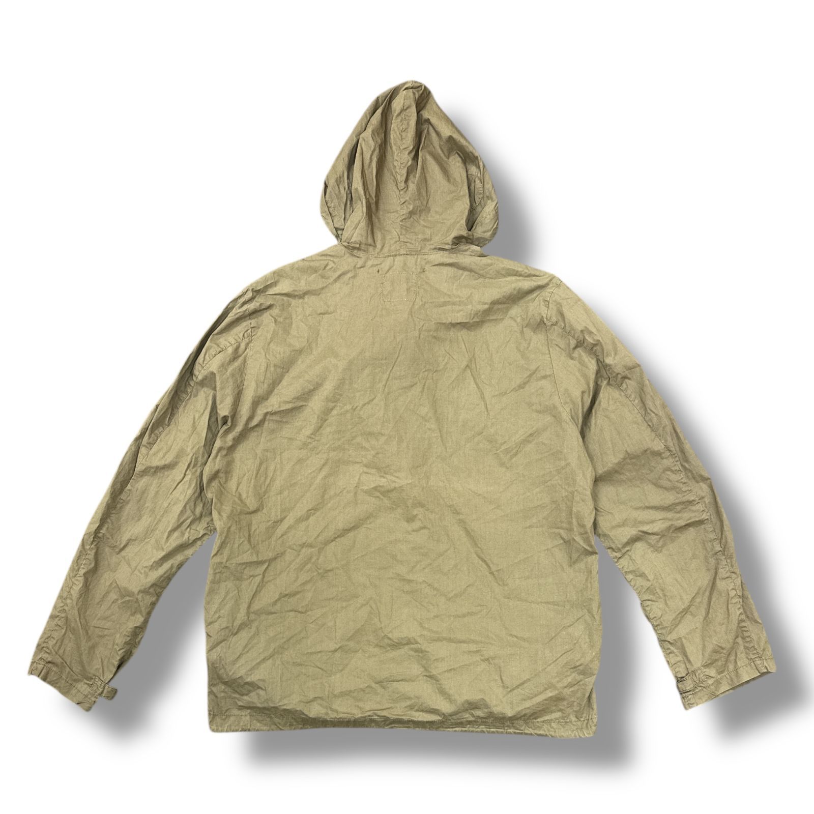 HELMUT LANG ミリタリーアノラックパーカー レースアップフードシャツ