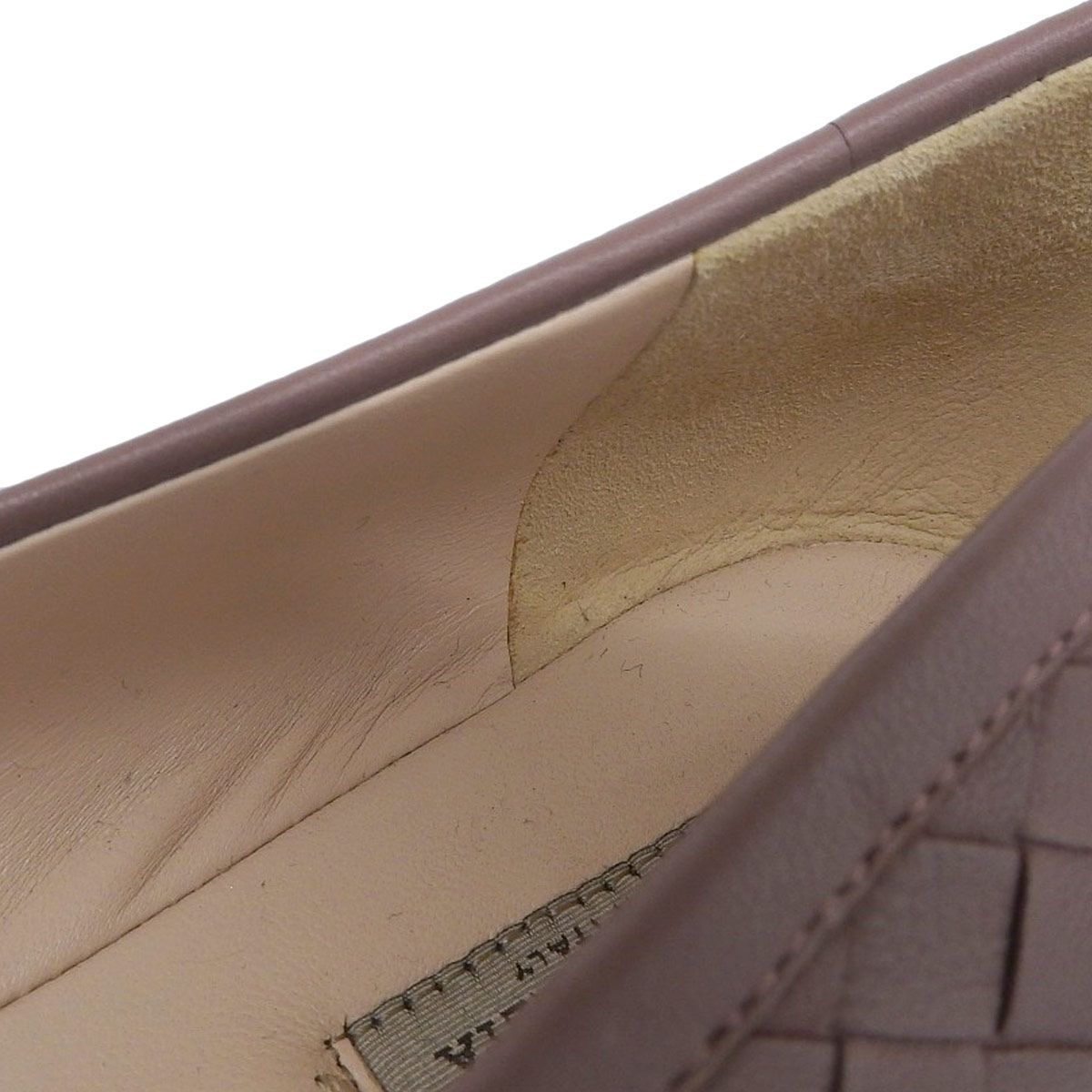 4226) ボッテガヴェネタ BOTTEGA VENETA イントレチャート バレエ 