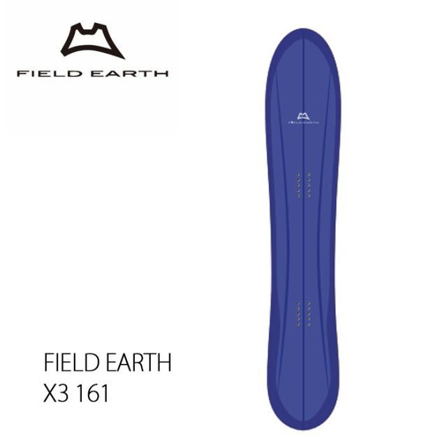FIELD EARTH snowboard X3 フィールドアースX3 Field Earth X3 161cm