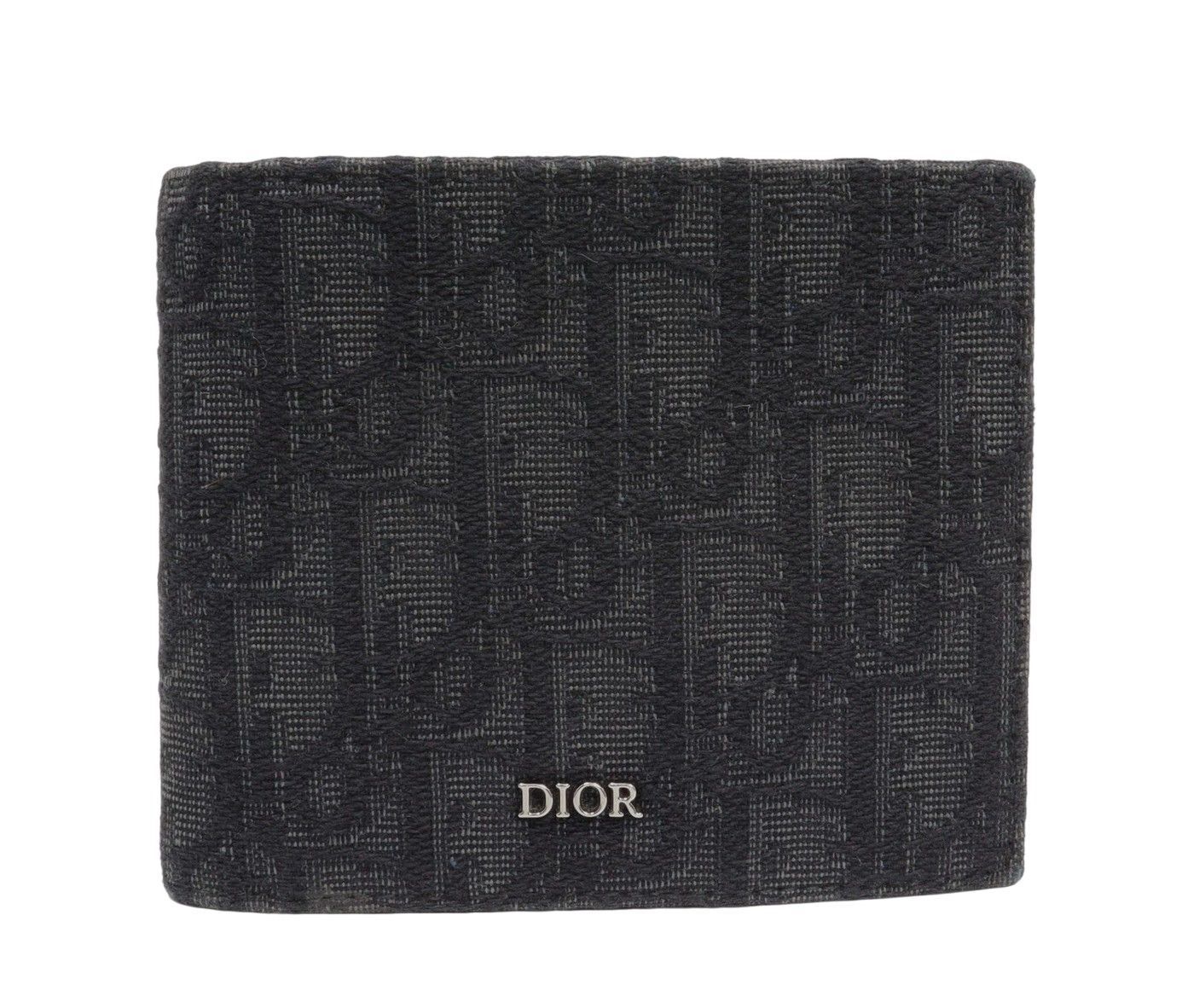 Christian Dior クリスチャン ディオール オブリーク 二つ折り財布 ...