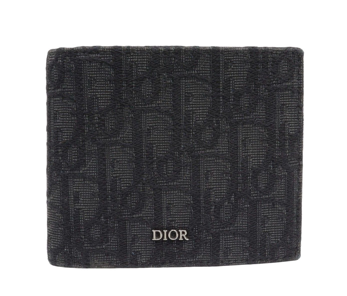 Christian Dior クリスチャン ディオール オブリーク 二つ折り財布 