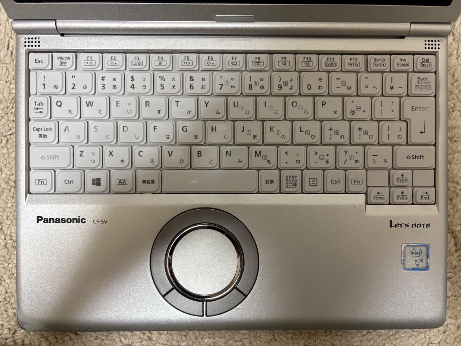 ジャンク】Panasonic Let's note CF-SV8 Core i5 - メルカリ