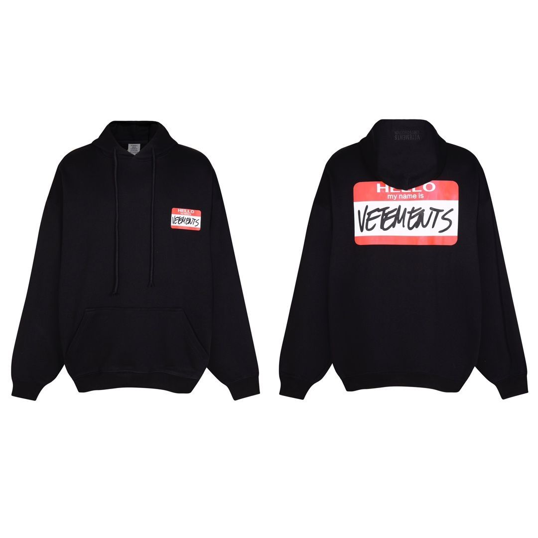 VETEMENTS ヴェトモン 23SS ハロー フード付き パーカー M