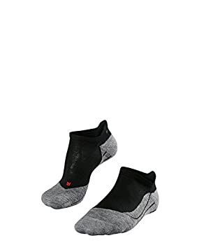 メンズ1ペアFalke tk5軽量クッション性トレッキングInvisible Socks ブラック