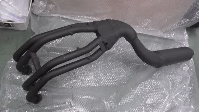 FZR250　2KR-137xxx　の  マフラー　傷:#1719534596