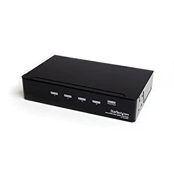 【中古-非常に良い】 StarTech.com 4出力対応HDMIスプリッター分配器 3.5mmステレオオーディオ対応 1080p 1920x1200 ST124HDMI2