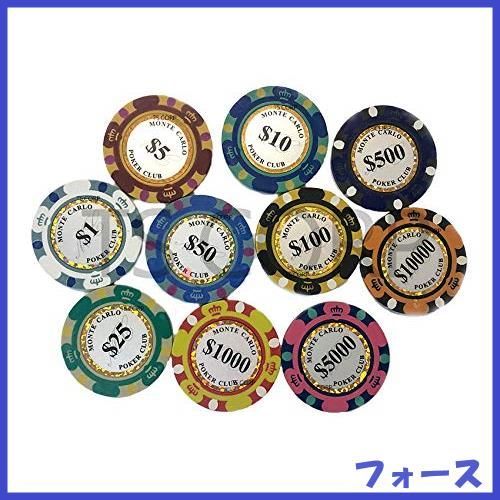 10種類 カジノチップ ポーカーチップ 13.5g (10枚セット) モンテカルロ [TS.CORP] - メルカリ