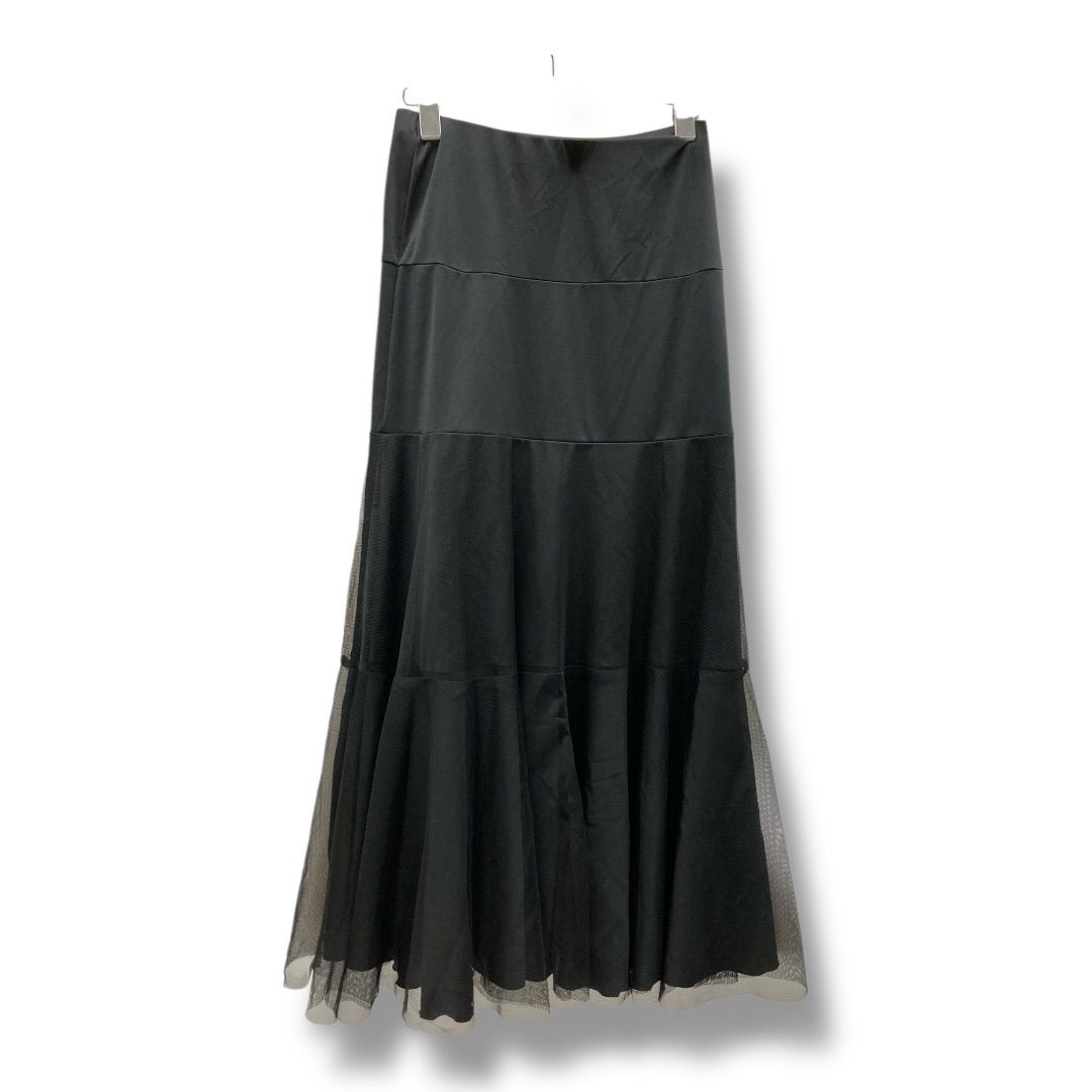No.4432 チャコット M 黒 スリット入りスカート★社交ダンス No.4432 チャコット M 黒 スリット入りスカート☆社交ダンス