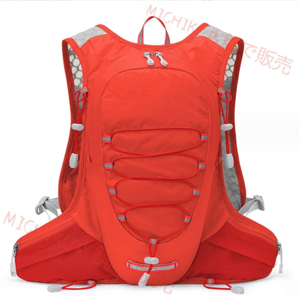 サイクリングバックパック 12L 大容量 クロスカントリーバックパック ランニングバッグ 自転車バッグ メンズランニングウォーターバッグ ベスト レディースランニングウォーターバックパック