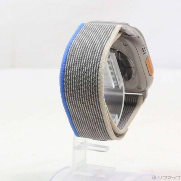 〔 品〕 Apple Watch Ultra GPS Cellular 49mm チタニウムケース ブルー グレイトレイルループ 368 CHRISTIANNAURATH_COM_BR