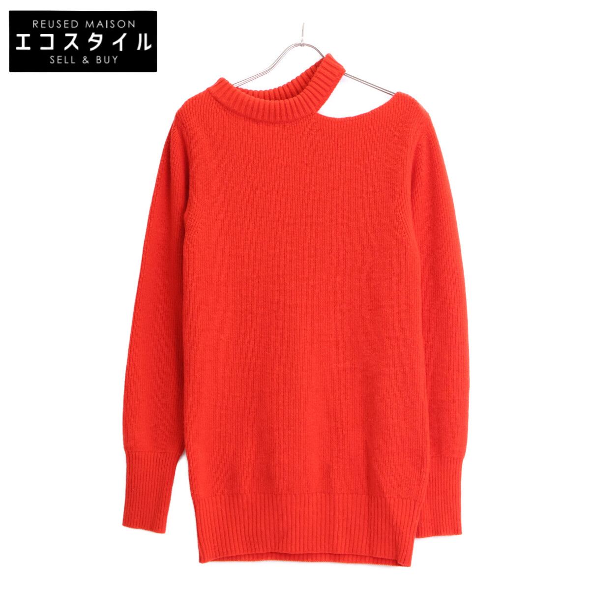 sacai サカイ 22-06291 赤 ｼｮﾙﾀﾞｰｶｯﾄ ﾆｯﾄ 2