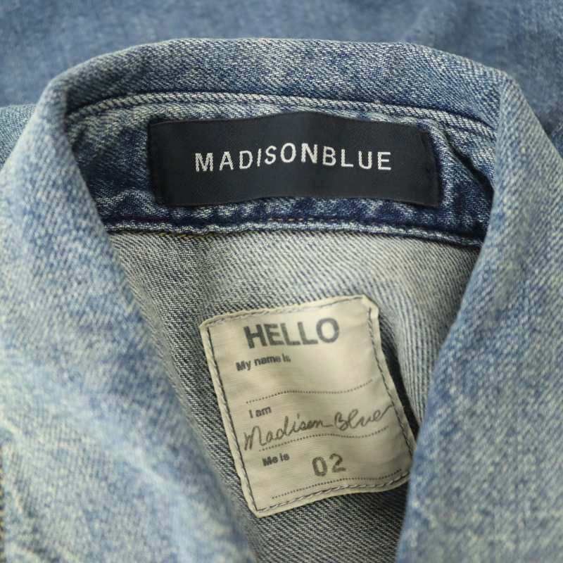 マディソンブルー MADISONBLUE WESTERN SHIRTSデニムウエスタン マディソンブルー MADISONBLUE WESTERN SHIRTSデニムウエスタン