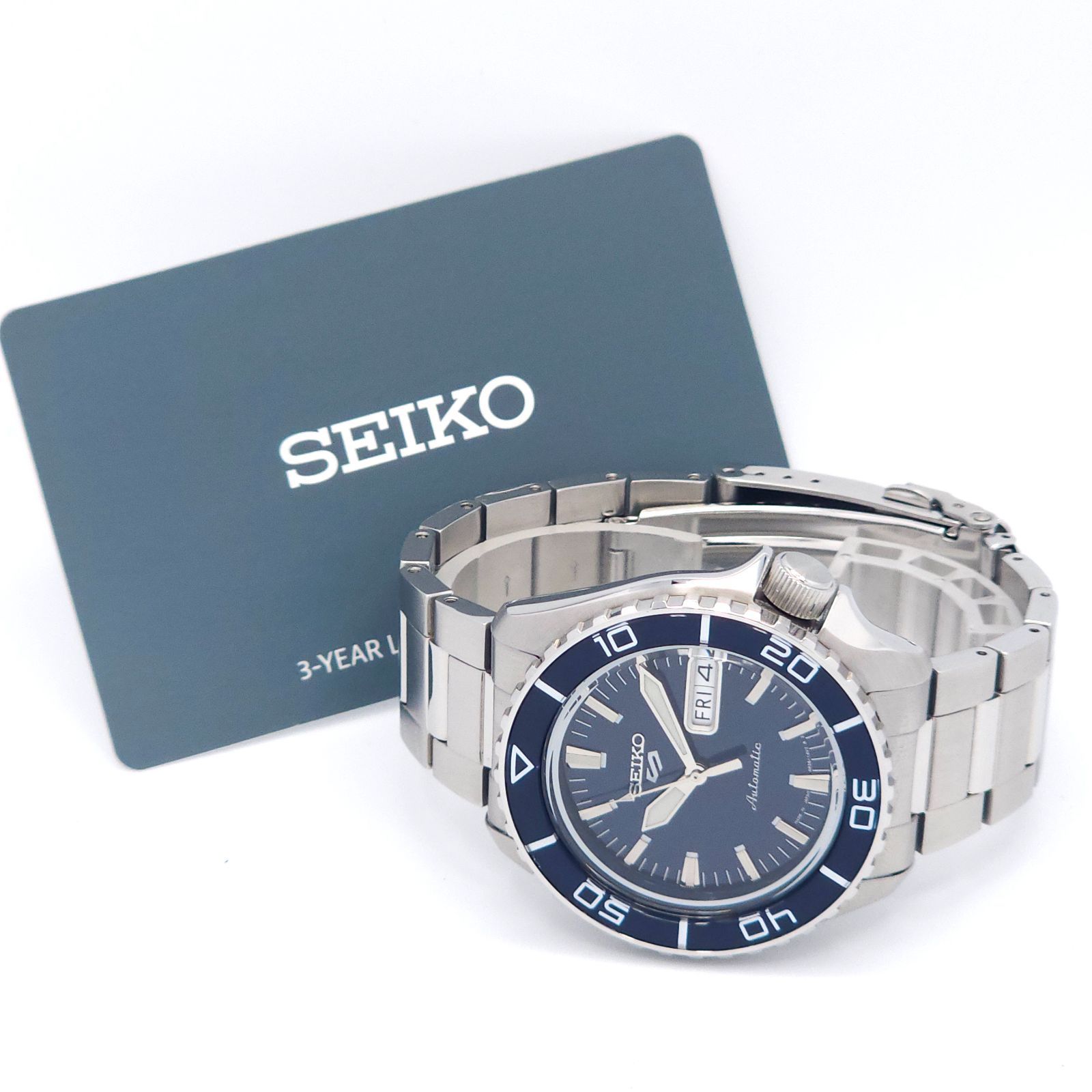 ☆本体良品 SEIKO セイコー ファイブスポーツ 4R36-16D0 自動巻 動作品